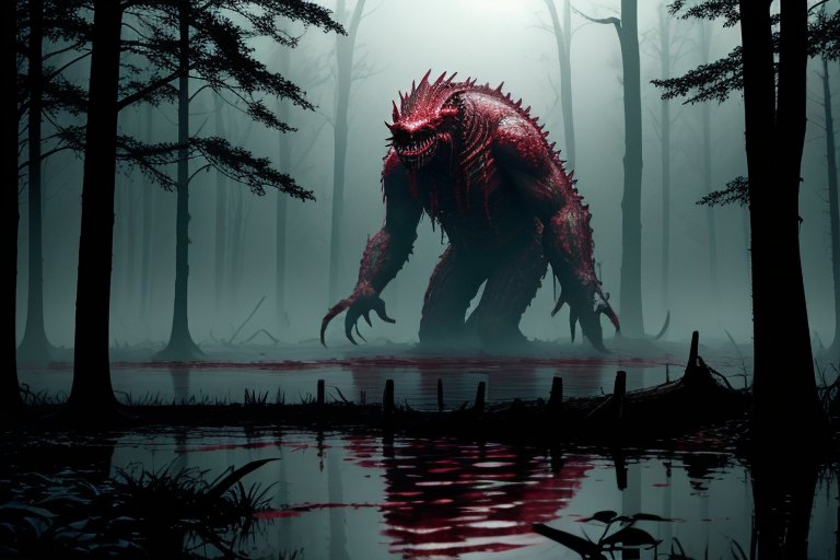 Creature feature: the thing in the lake