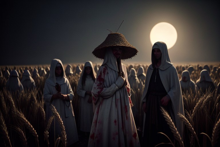 Folk horror: the burning effigy